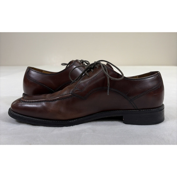 COLE HAAN Brown Leather Oxford Square Toe Dress Shoes Mens 10.5 M C07138 Chrty main image 8